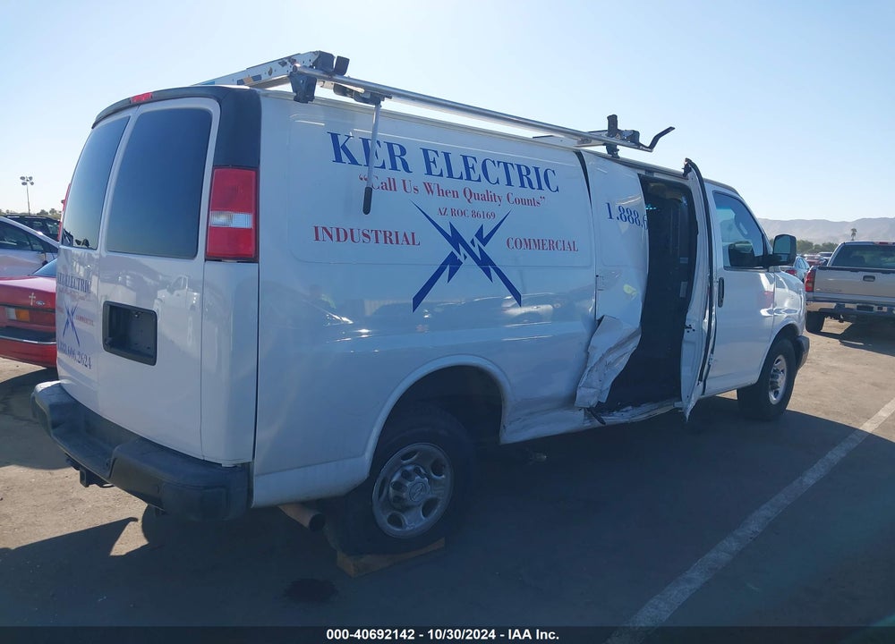 2019 CHEVROLET EXPRESS 3500 WORK VAN VIN: 1GCZGHFGXK1337925