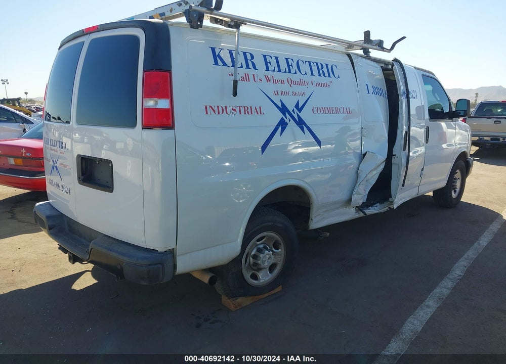 2019 CHEVROLET EXPRESS 3500 WORK VAN VIN: 1GCZGHFGXK1337925