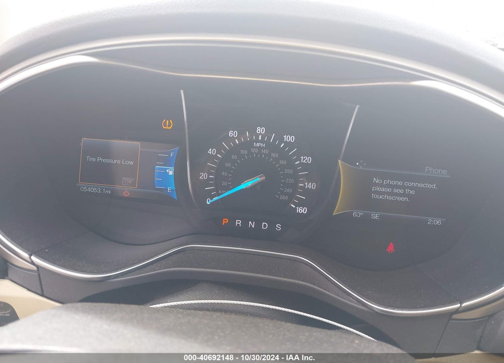 2016 FORD FUSION SE VIN: 3FA6P0H79GR121228