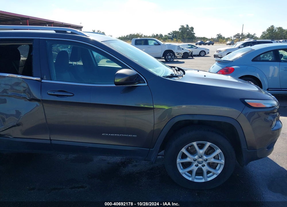 2014 JEEP CHEROKEE LATITUDE VIN: 1C4PJMCB6EW186289