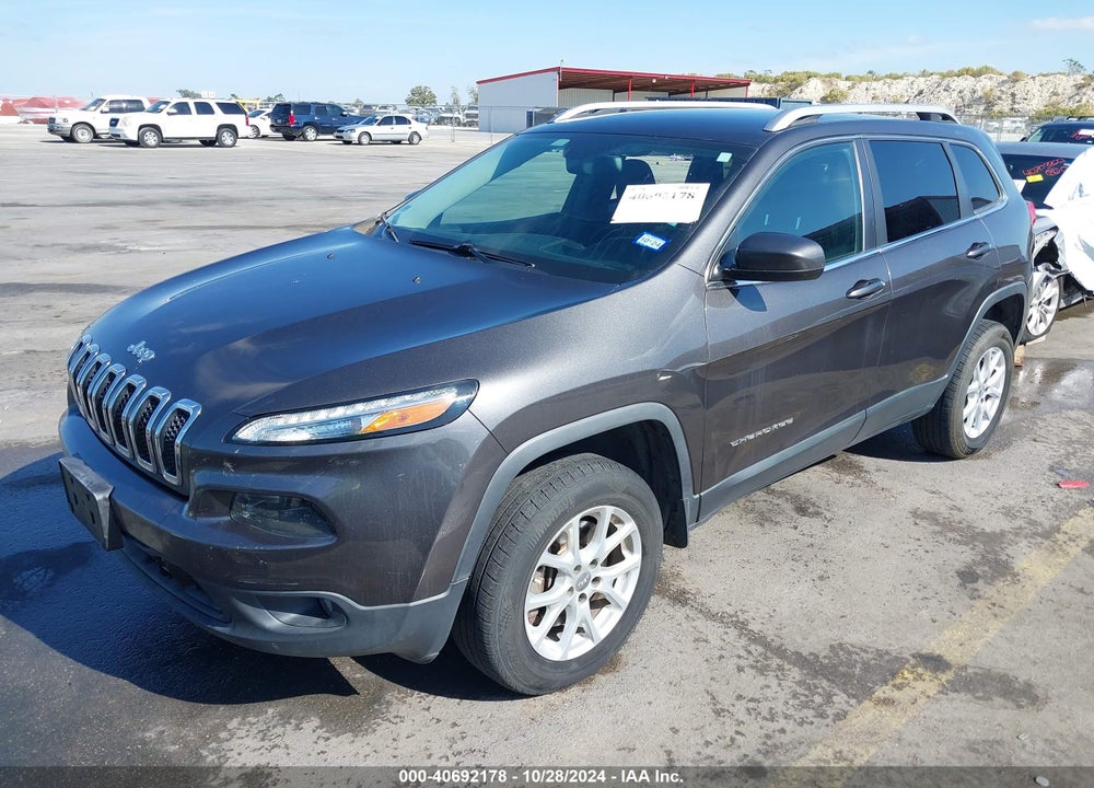 2014 JEEP CHEROKEE LATITUDE VIN: 1C4PJMCB6EW186289