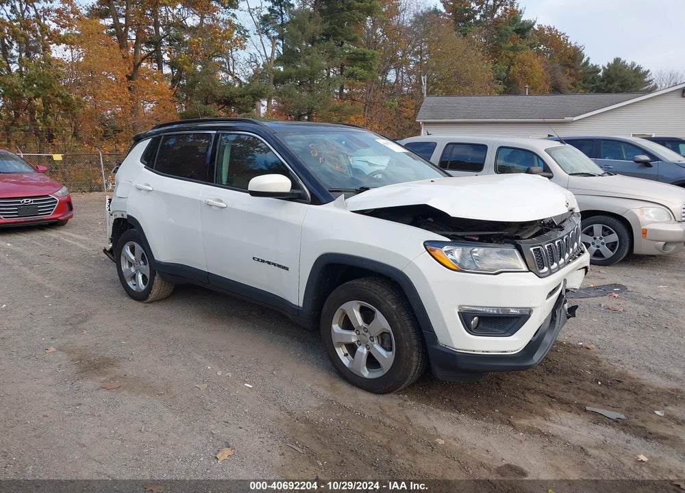 2018 JEEP COMPASS LATITUDE 4X4 VIN: 3C4NJDBB9JT284774