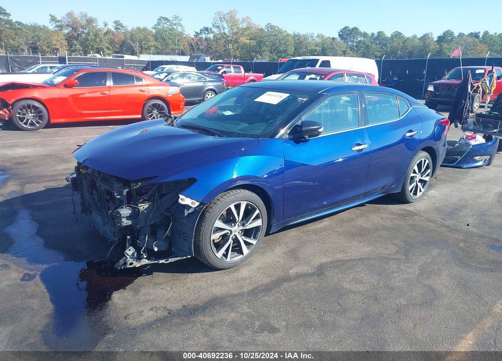 2017 NISSAN MAXIMA 3.5 SV VIN: 1N4AA6AP7HC452379