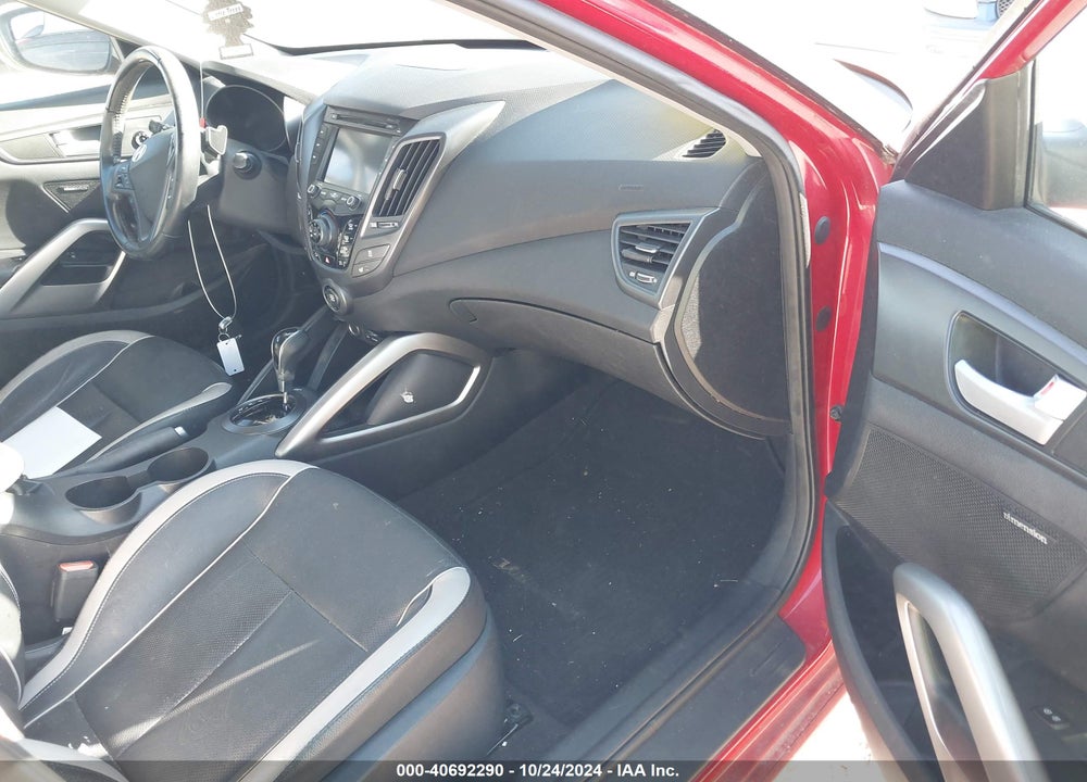 2015 HYUNDAI VELOSTER TURBO VIN: KMHTC6AE0FU221550