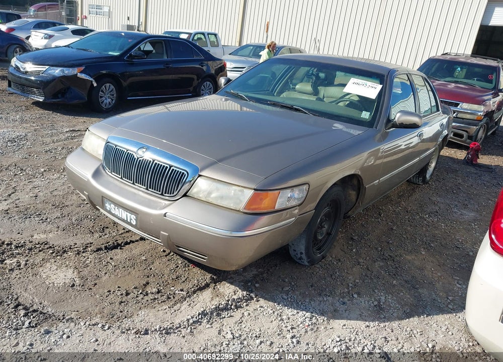 2002 MERCURY GRAND MARQUIS LS VIN: 2MEFM75W12X621805