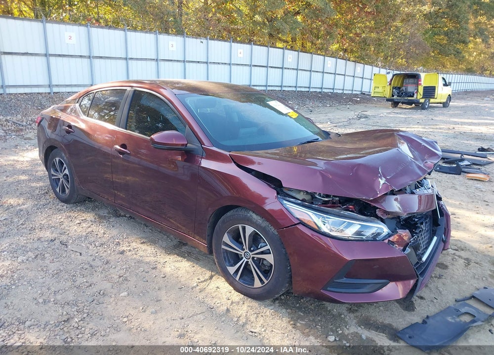 2020 NISSAN SENTRA SV XTRONIC CVT VIN: 3N1AB8CV4LY236782