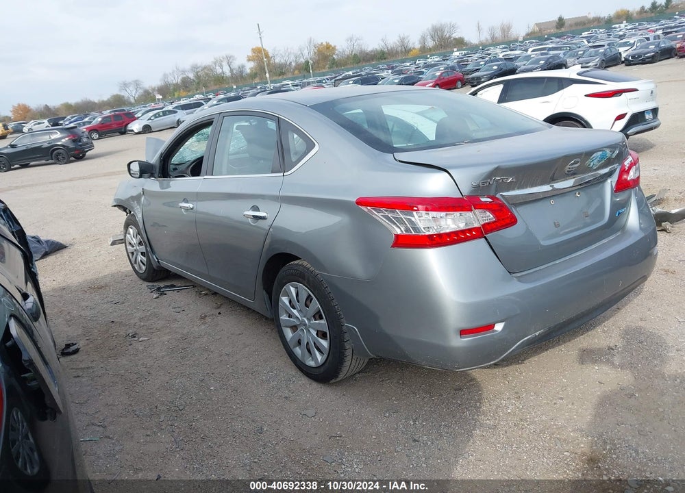 2014 NISSAN SENTRA S VIN: 3N1AB7AP7EY314361