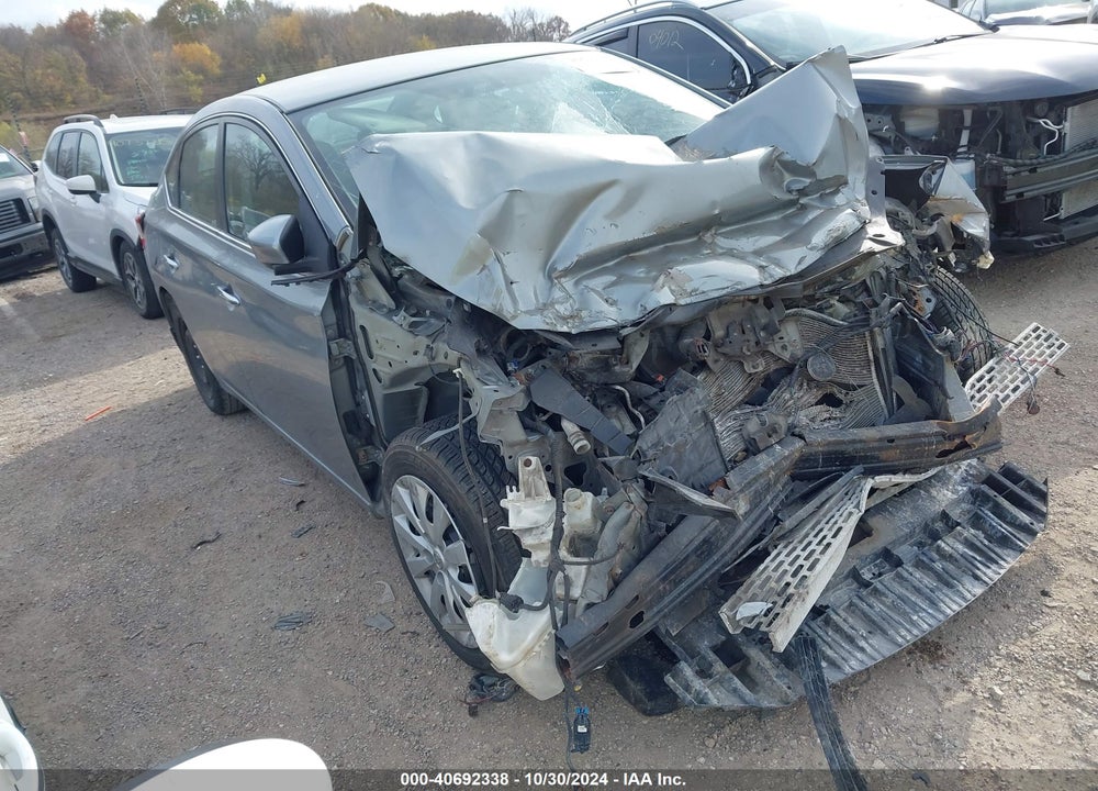 2014 NISSAN SENTRA S VIN: 3N1AB7AP7EY314361