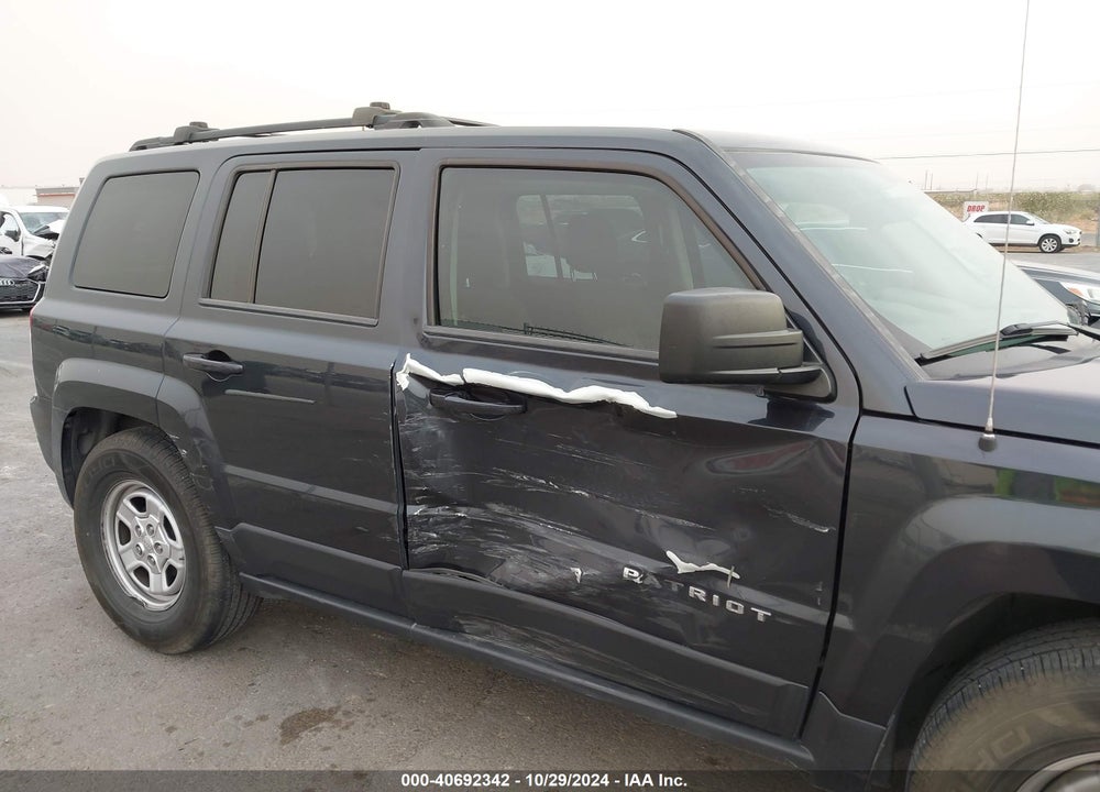 2015 JEEP PATRIOT SPORT VIN: 1C4NJPBB8FD326057