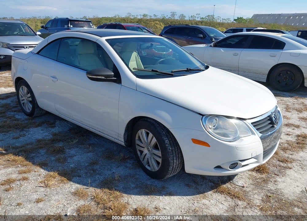 2010 VOLKSWAGEN EOS KOMFORT VIN: WVWBA7AH8AV021492