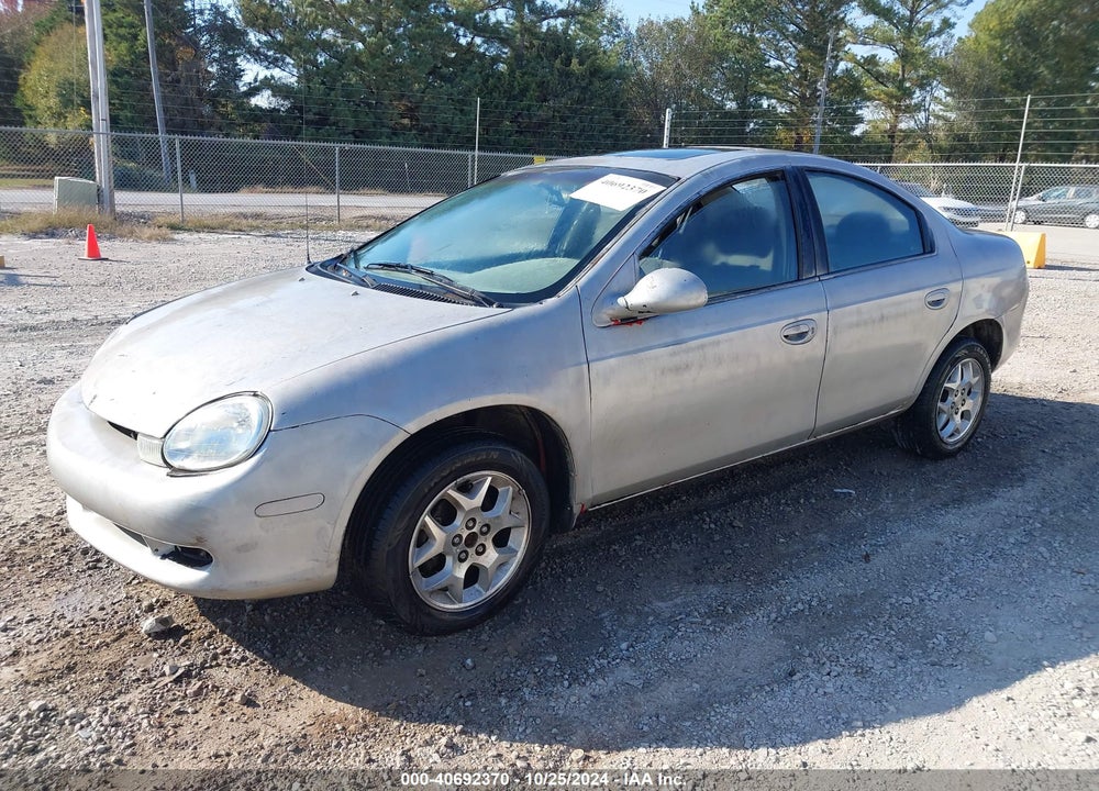 2000 DODGE NEON HIGHLINE VIN: 1B3ES46C2YD873702
