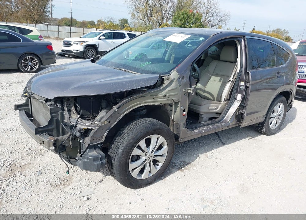 2014 HONDA CR-V EX-L VIN: 5J6RM4H72EL006810