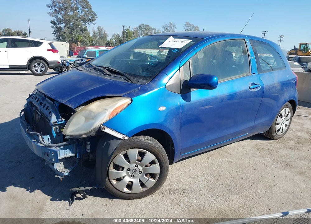2008 TOYOTA YARIS S VIN: JTDJT903585153837