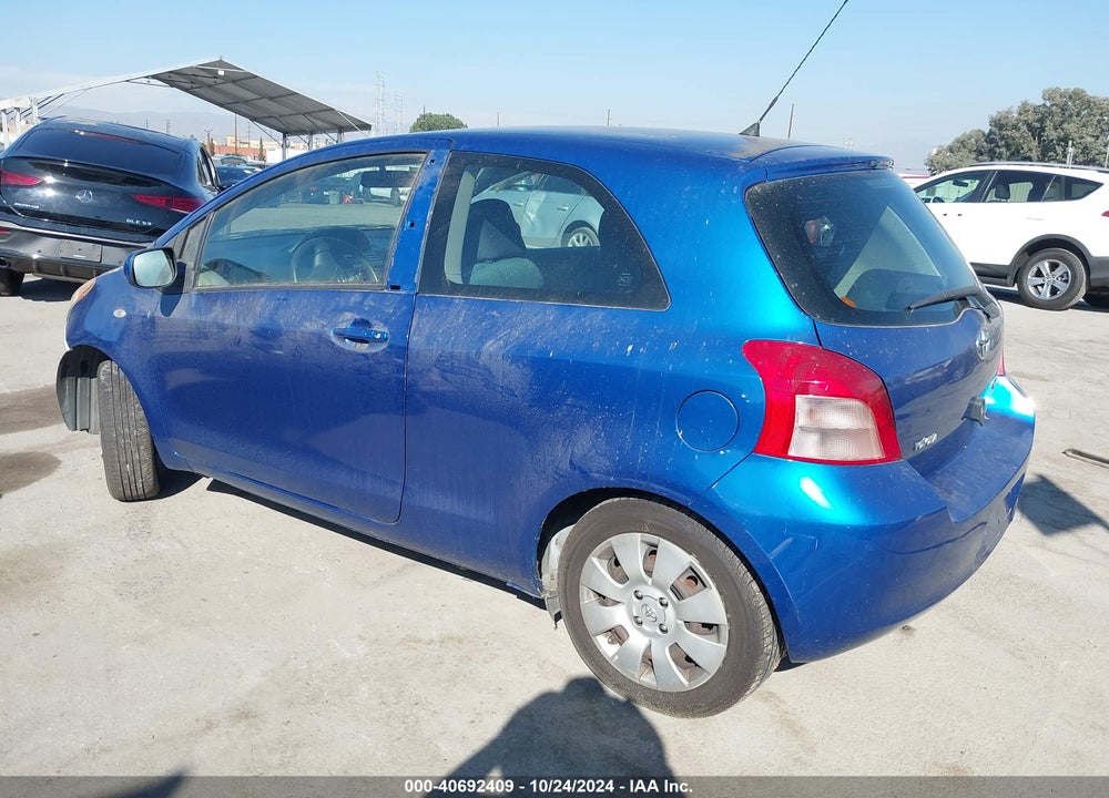2008 TOYOTA YARIS S VIN: JTDJT903585153837