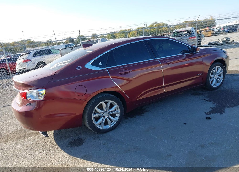 2016 CHEVROLET IMPALA 2LT VIN: 2G1115S32G9172187