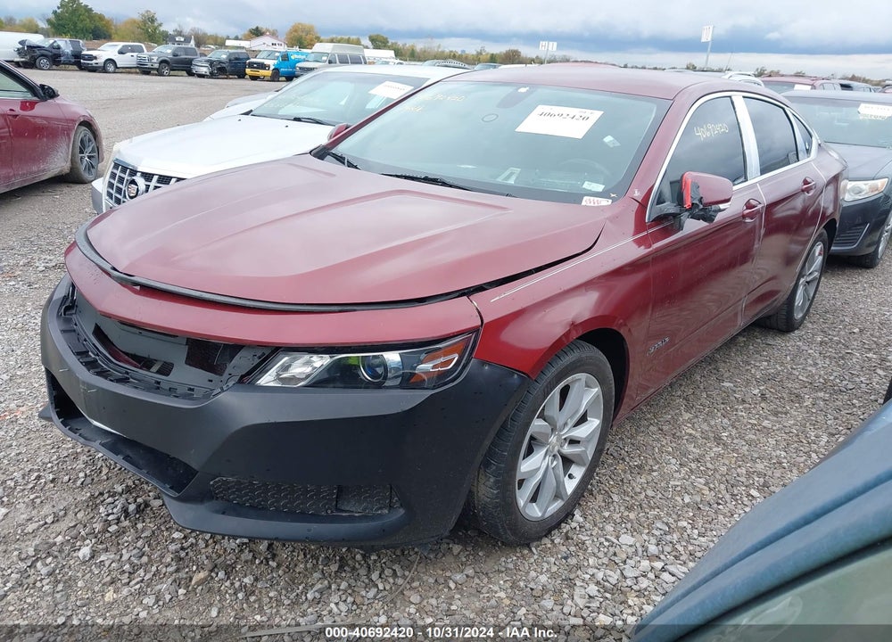 2016 CHEVROLET IMPALA 2LT VIN: 2G1115S32G9172187
