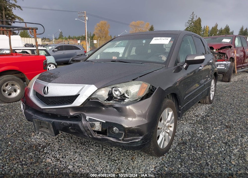 2010 ACURA RDX VIN: 5J8TB2H58AA004880