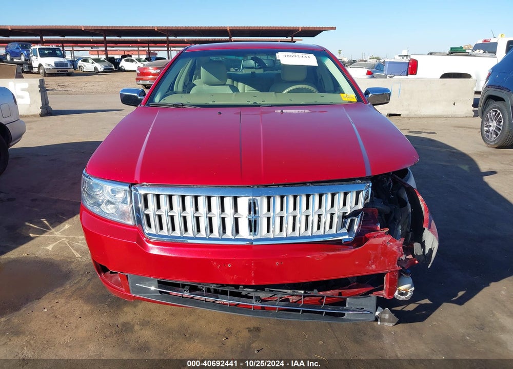 2009 LINCOLN MKZ VIN: 3LNHM26T59R619139