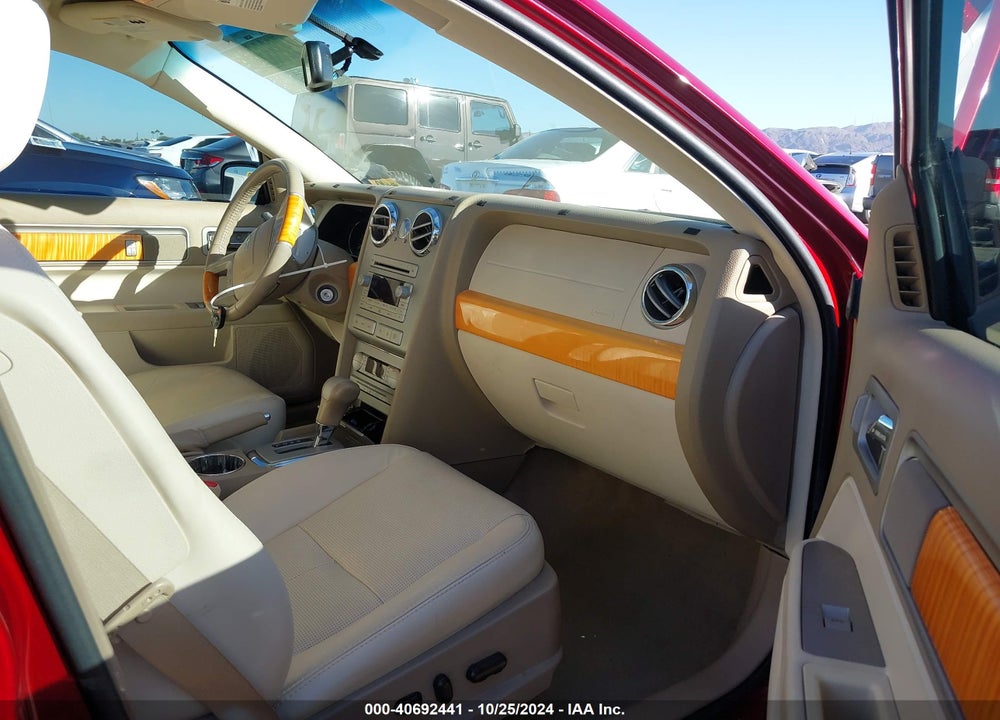 2009 LINCOLN MKZ VIN: 3LNHM26T59R619139
