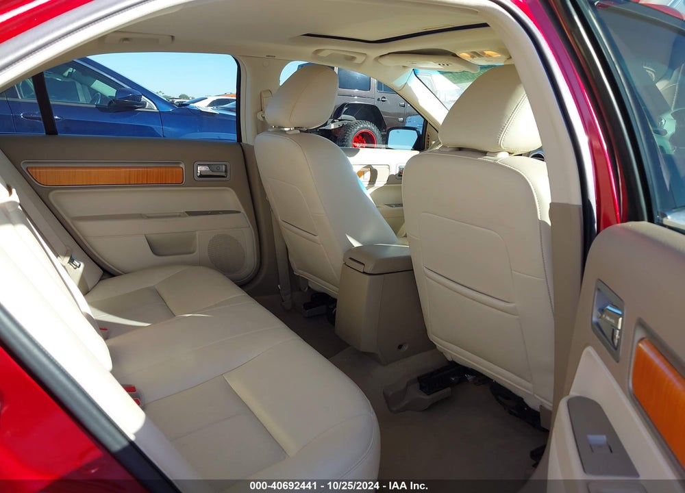 2009 LINCOLN MKZ VIN: 3LNHM26T59R619139