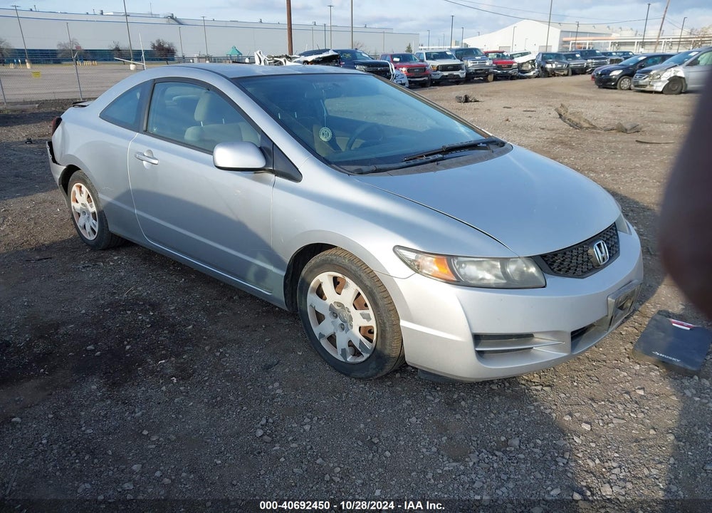 2009 HONDA CIVIC LX VIN: 2HGFG12699H521838