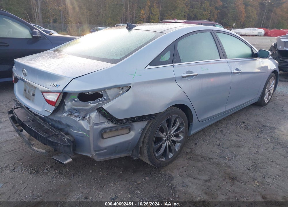 2012 HYUNDAI SONATA LIMITED 2.0T VIN: 5NPEC4ABXCH382405