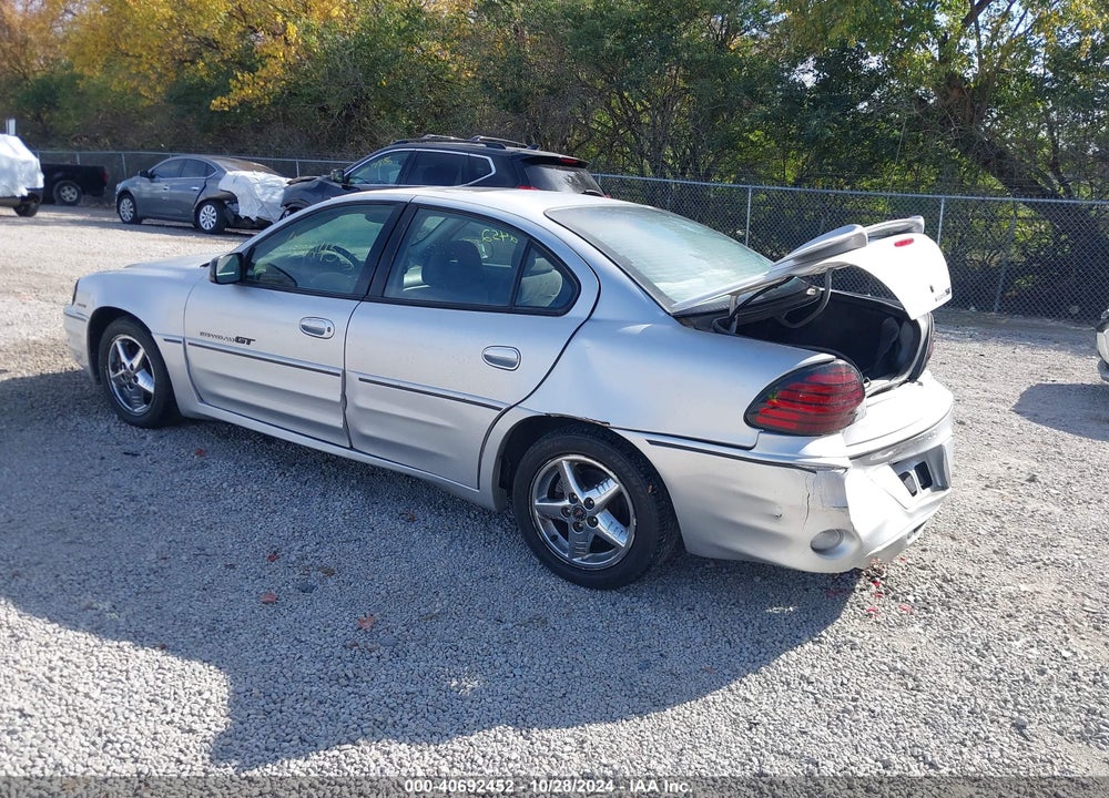 2001 PONTIAC GRAND AM GT VIN: 1G2NW52E21C144809