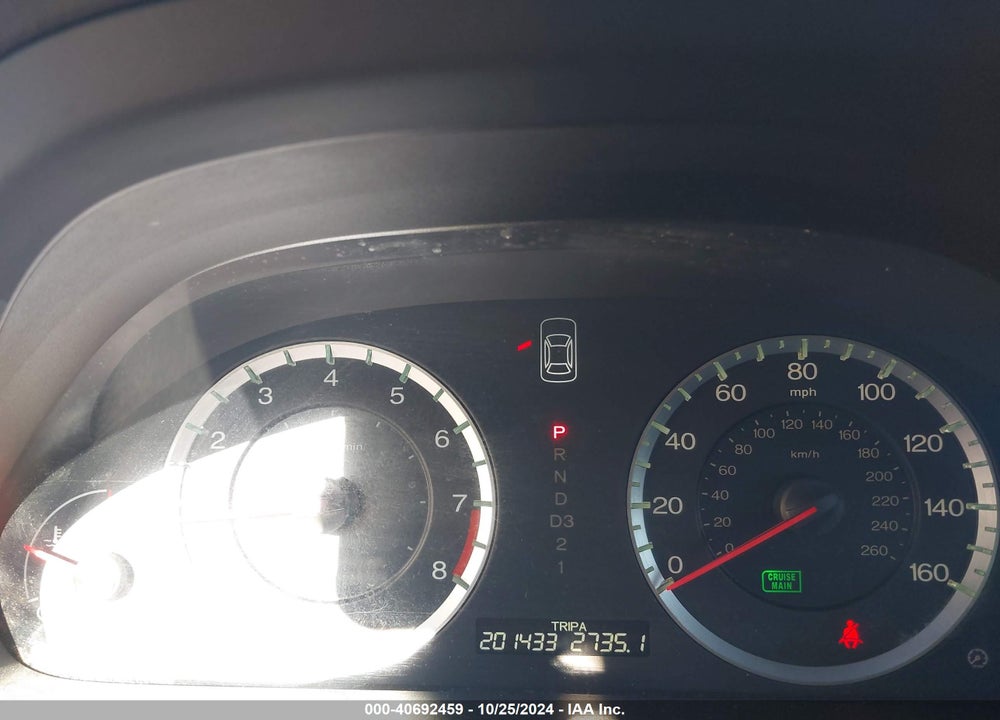 2009 HONDA ACCORD 2.4 EX VIN: 1HGCP26719A164326