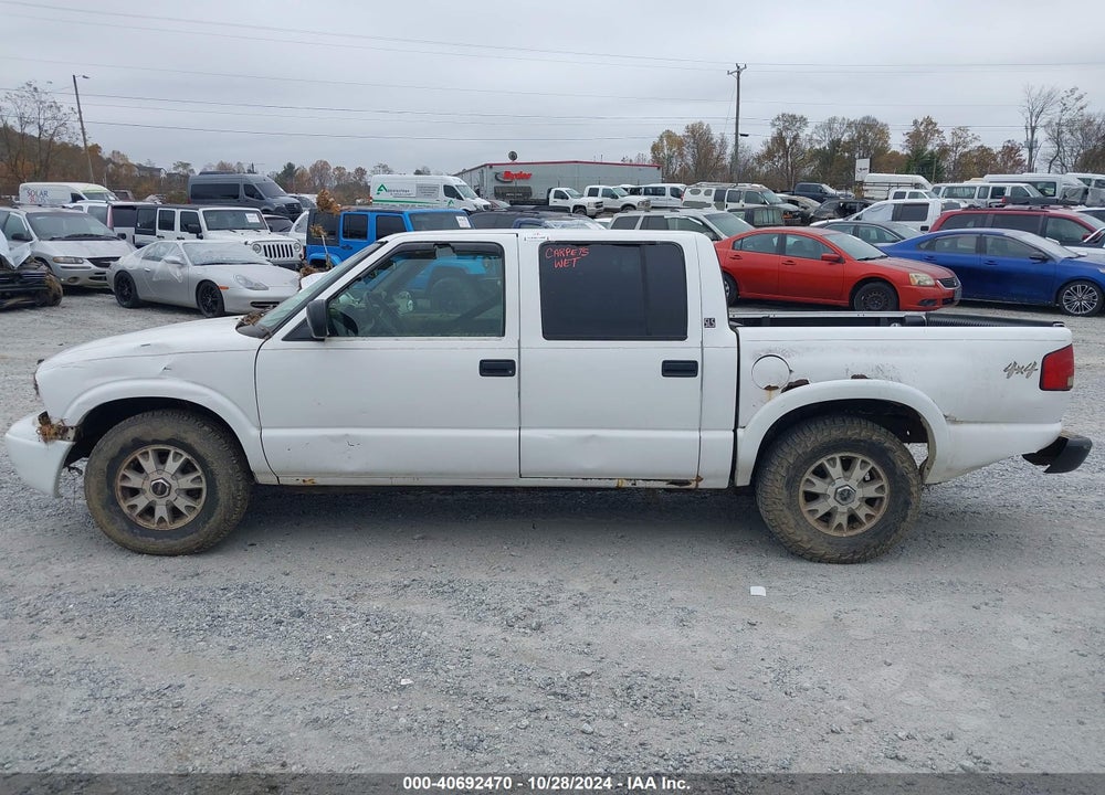 2002 GMC SONOMA VIN: 1GTDT13W92K118425
