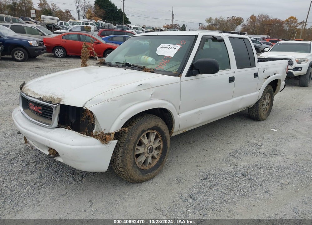 2002 GMC SONOMA VIN: 1GTDT13W92K118425