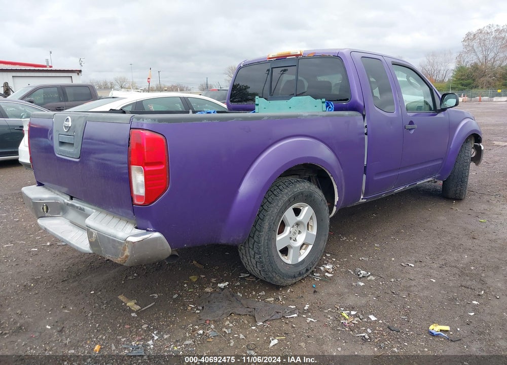 2006 NISSAN FRONTIER VIN: 1N6AD06U76C462367