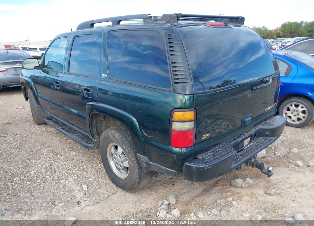 2004 CHEVROLET TAHOE Z71 VIN: 1GNEK13Z74R274823