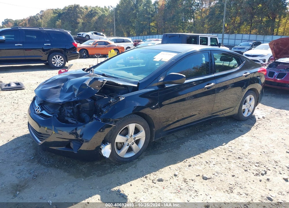 2013 HYUNDAI ELANTRA GLS VIN: KMHDH4AE6DU867831