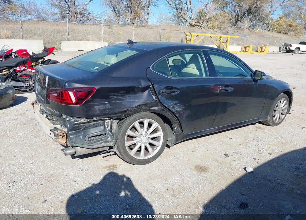 2009 LEXUS IS 250 VIN: JTHCK262392030783