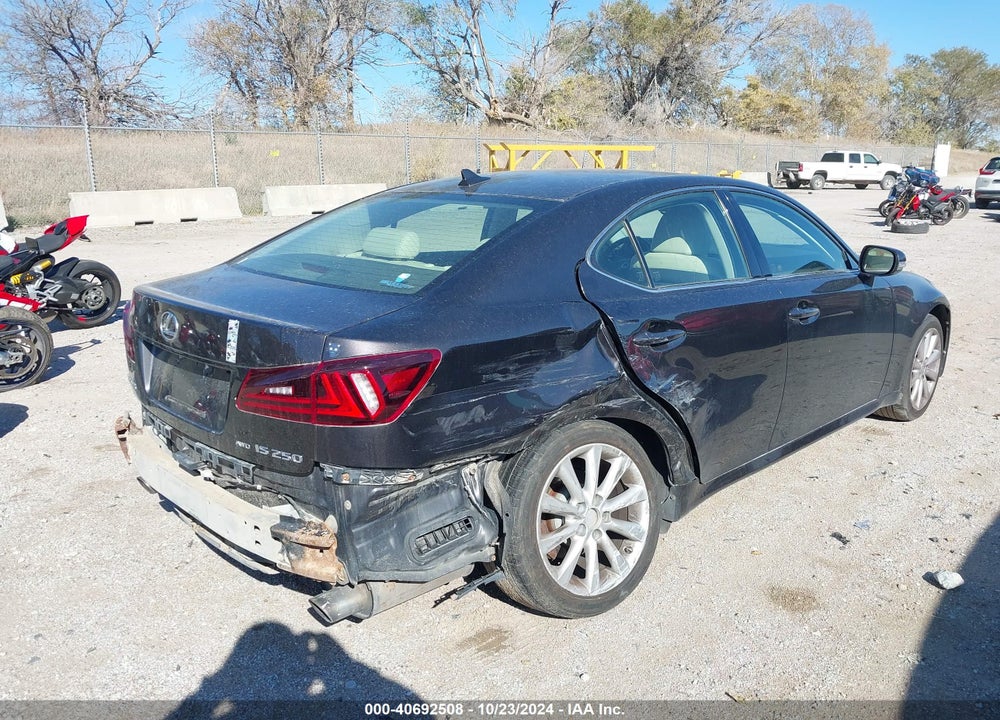 2009 LEXUS IS 250 VIN: JTHCK262392030783