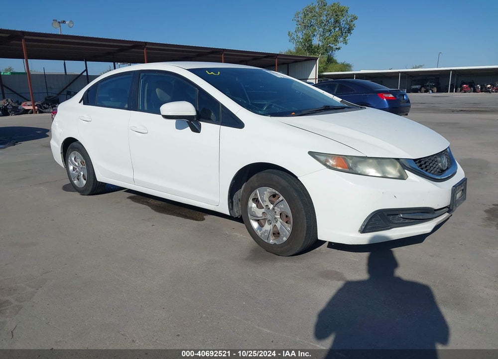 2014 HONDA CIVIC LX VIN: 19XFB2F50EE034229