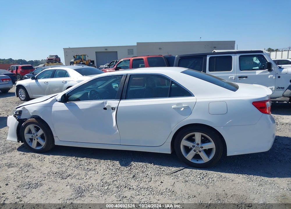 2012 TOYOTA CAMRY SE VIN: 4T1BF1FK9CU538548