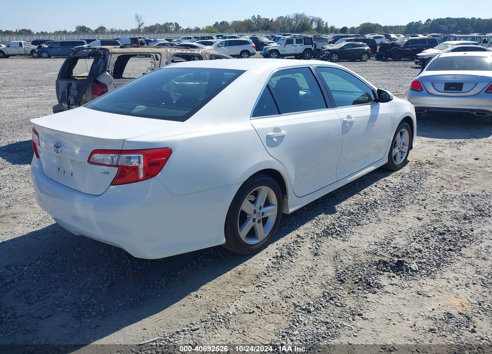 2012 TOYOTA CAMRY SE VIN: 4T1BF1FK9CU538548