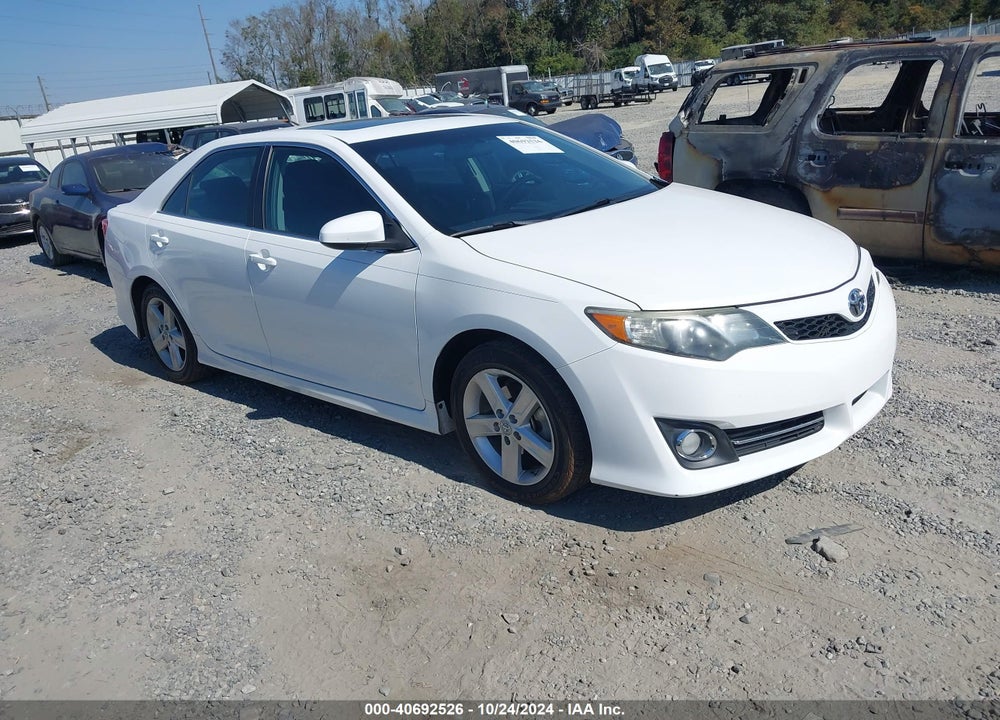 2012 TOYOTA CAMRY SE VIN: 4T1BF1FK9CU538548