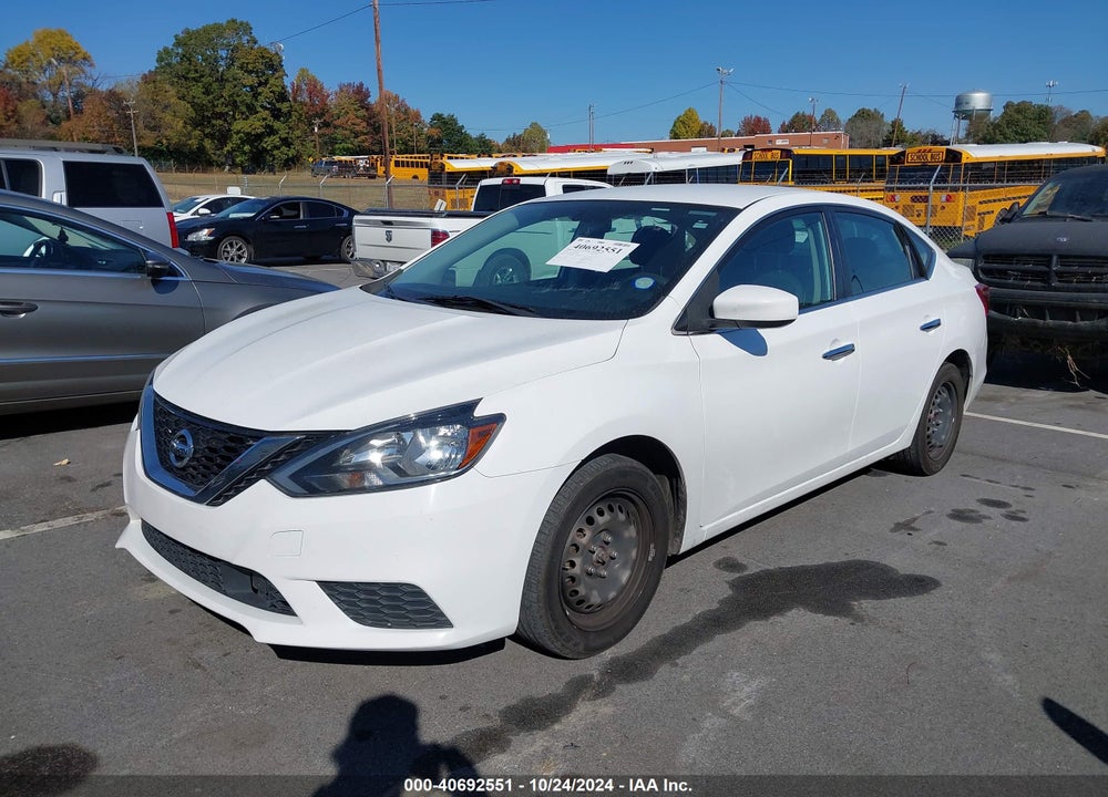 2019 NISSAN SENTRA S VIN: 3N1AB7AP5KY370259