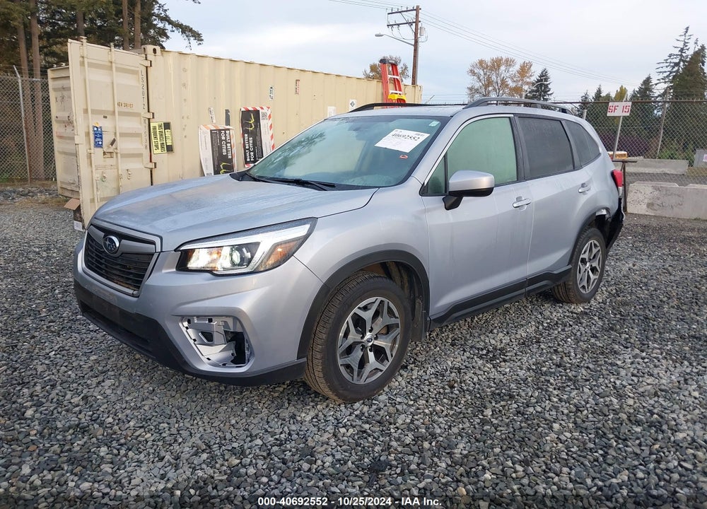 2020 SUBARU FORESTER PREMIUM VIN: JF2SKAJCXLH567177