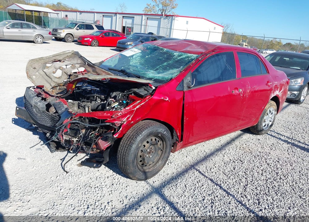 2009 TOYOTA COROLLA VIN: 2T1BU40E99C190352