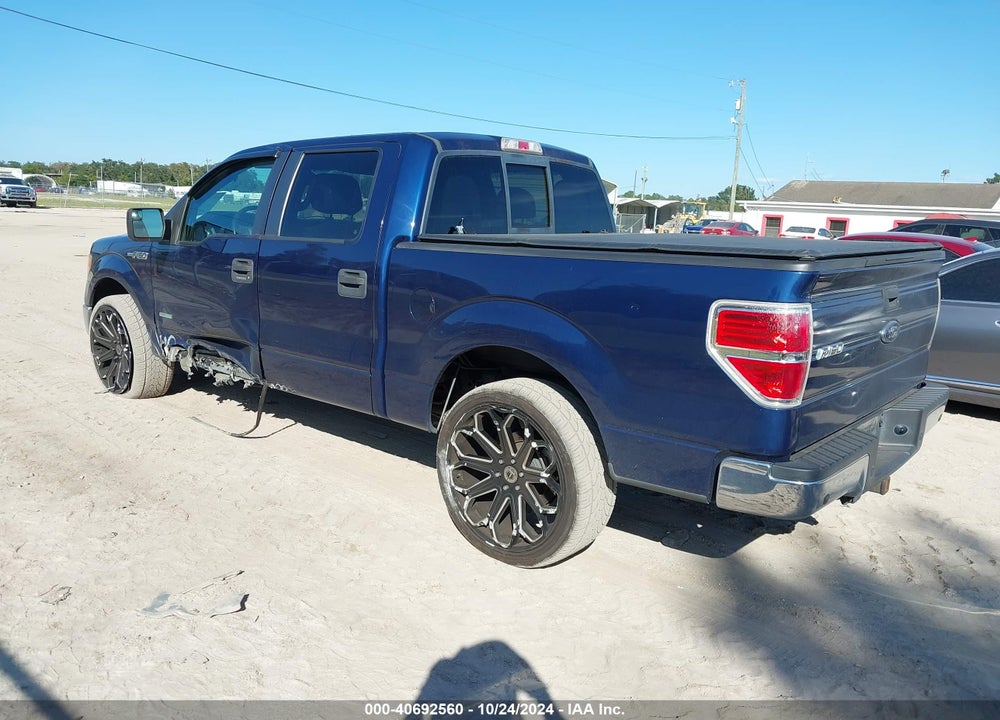 2012 FORD F150 SUPERCREW VIN: 1FTFW1CT2CFB91930