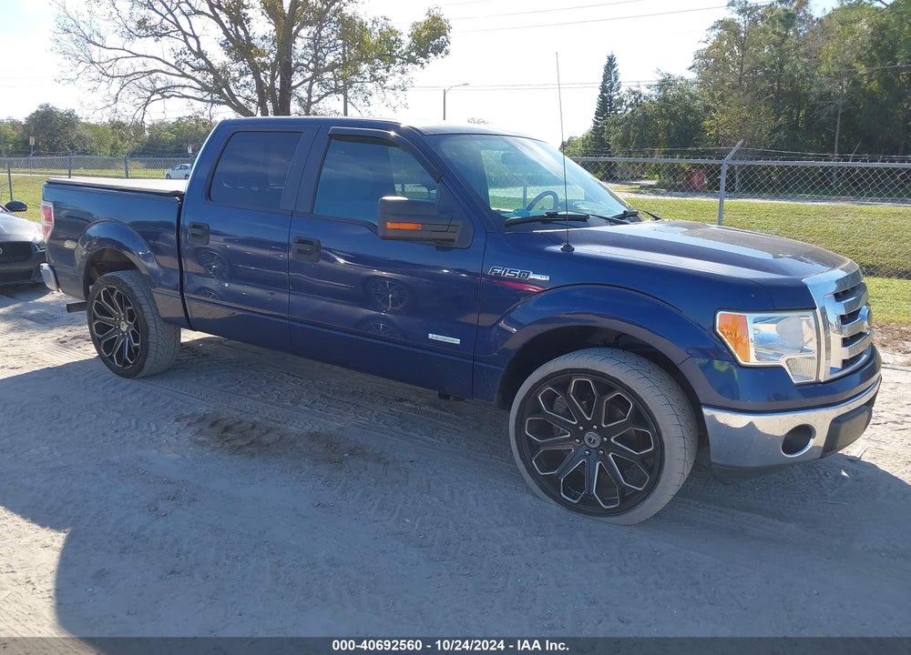 2012 FORD F150 SUPERCREW VIN: 1FTFW1CT2CFB91930