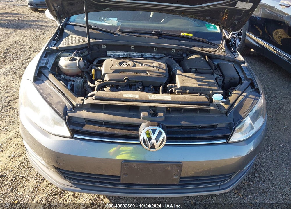 2016 VOLKSWAGEN GOLF SPORTWAGEN TSI S 4-DOOR VIN: 3VWC17AU6GM508448