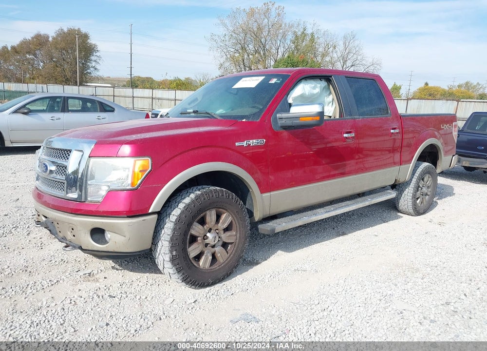 2010 HARLEY-DAVIDSON FORD F-150 FX4//KING RANCH/LARIAT/PLATINUM/XL/XLT VIN: 1FTFW1EV2AFC15560