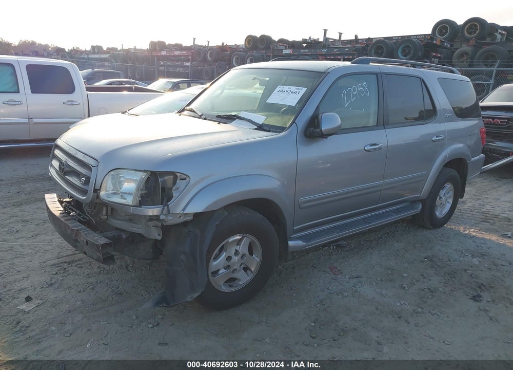 2003 TOYOTA SEQUOIA SR5 V8 VIN: 5TDZT34A43S154246