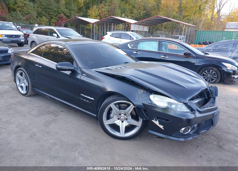 2011 MERCEDES-BENZ SL 550 VIN: WDBSK7BA1BF163434