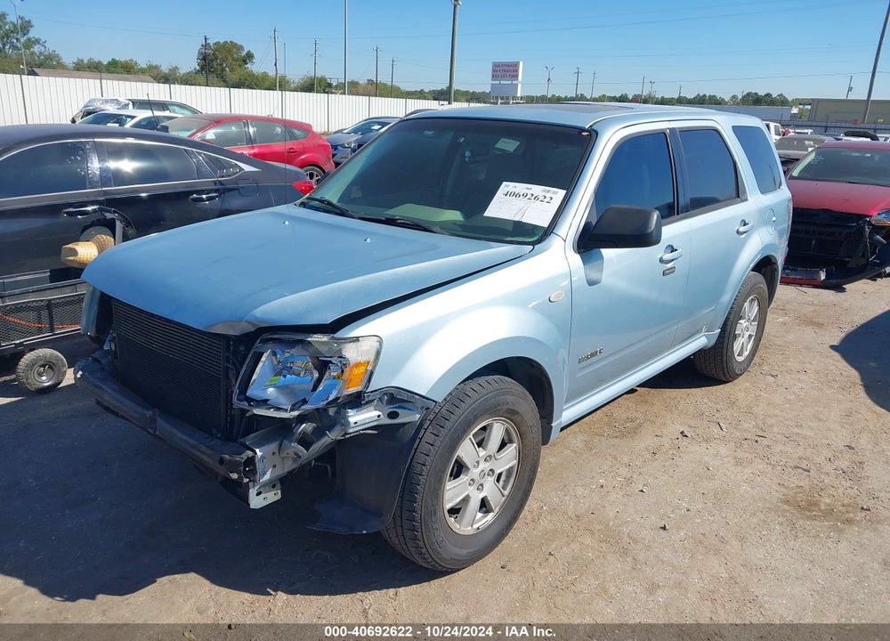 2008 MERCURY MARINER I4 VIN: 4M2CU81Z48KJ06605