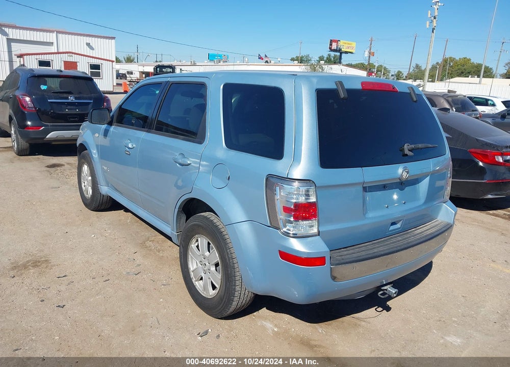 2008 MERCURY MARINER I4 VIN: 4M2CU81Z48KJ06605